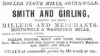 An advertisement for Smith & Girling Flour