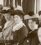 Passengers on the Southwold - Halesworth Train in Edwardian times 