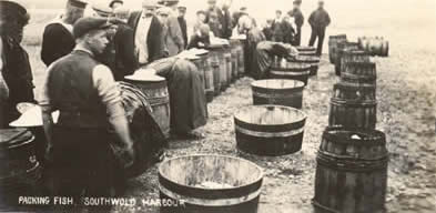 Fish Packing - Southwold Harbour