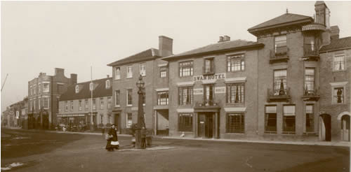 The Swan Hotel in 1890