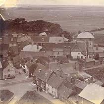 View over Bartholomew Green  towards Victoria Street  in 1898