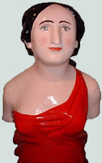 Figurehead of the barque, Princess Augusta, wrecked at Southwold in 1838