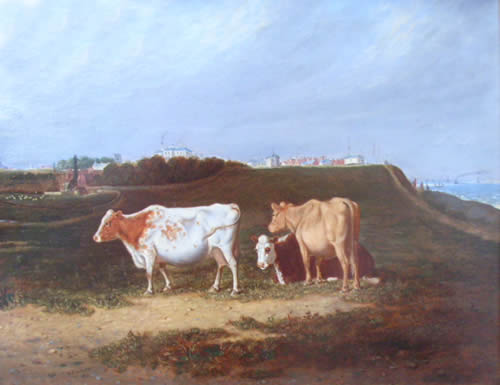 W. J. Gilbert Cattle, Oil